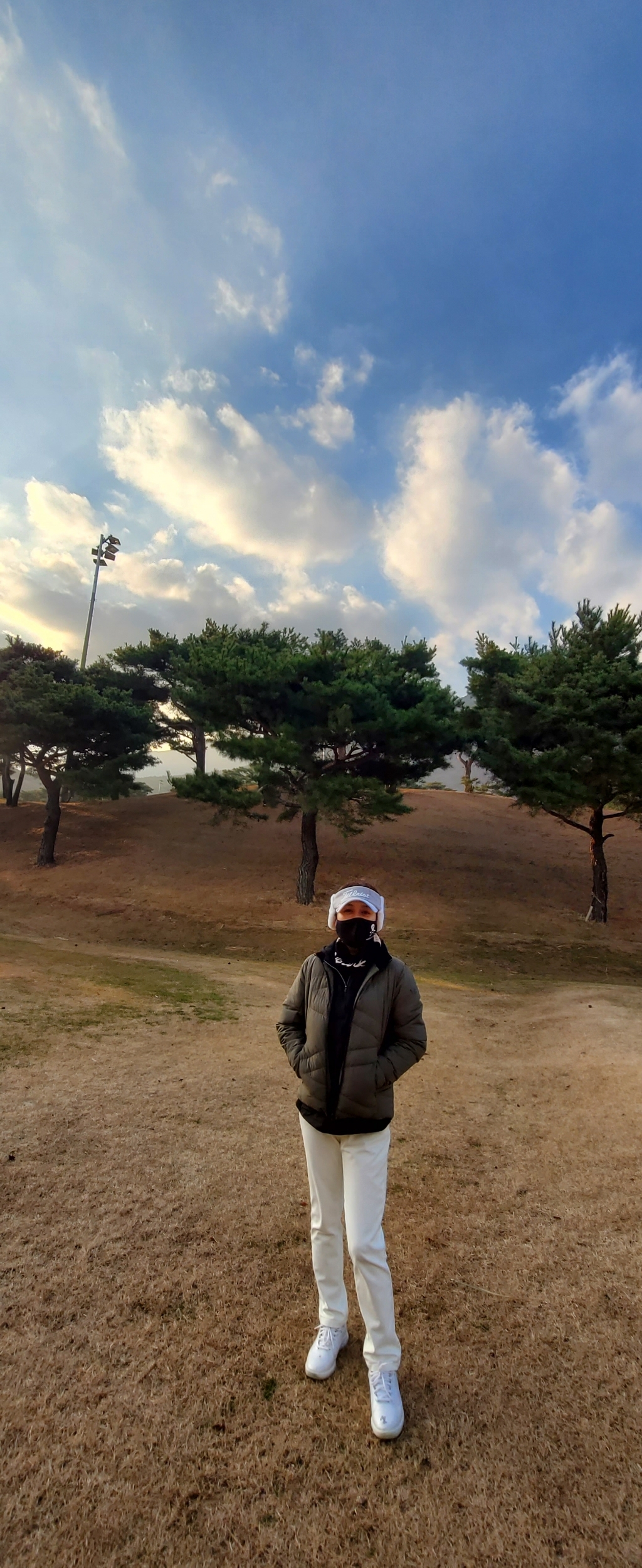 여자 겨울 골프바지 기모 스판 여성 골프웨어 라운딩 골프복 골프의류 골프옷 팬츠 필드