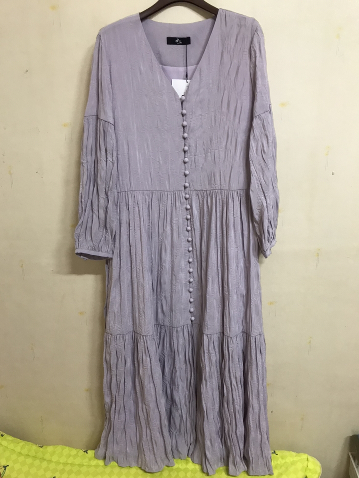 오앨 WRINKE SHIRRIN DRESS
