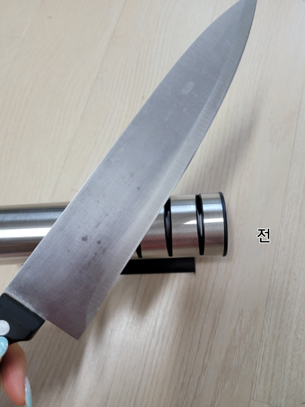 보누므 가정용 칼갈이 실버 리뷰후기