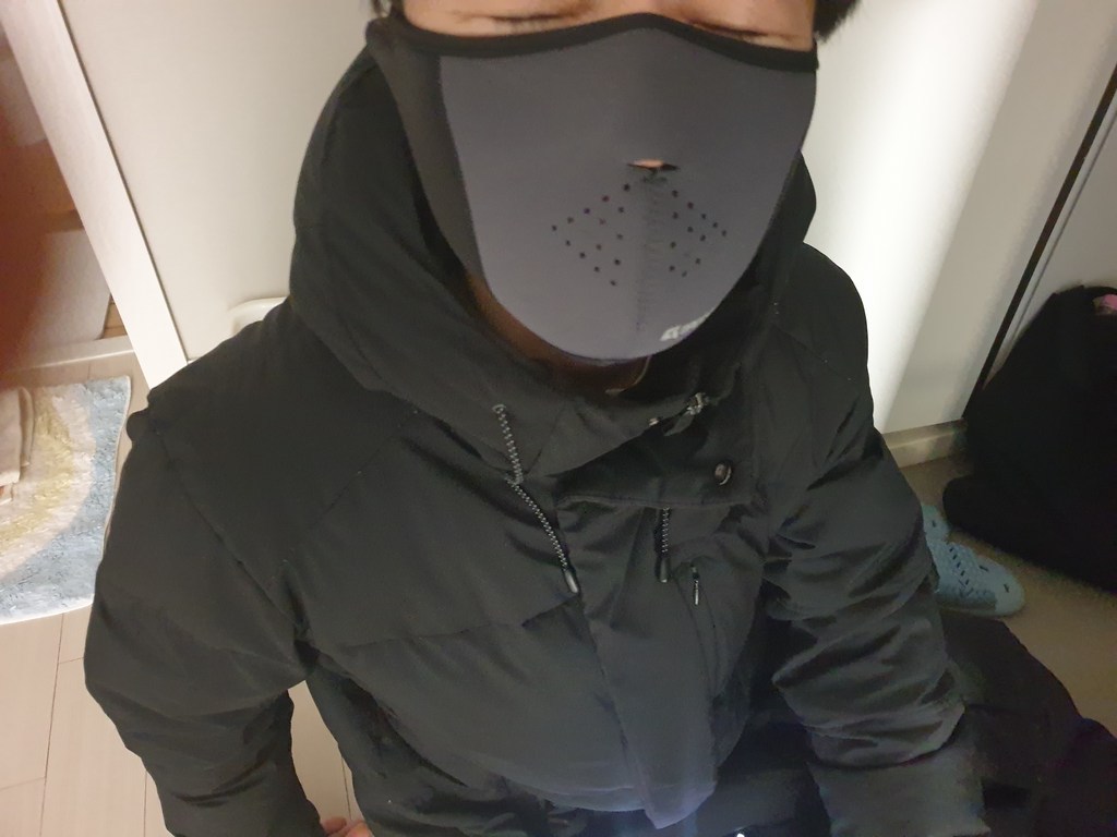 대경몰 국산 네오플렌 오토바이 자전거마스크 숨쉬기편한 스포츠 레저 마스크