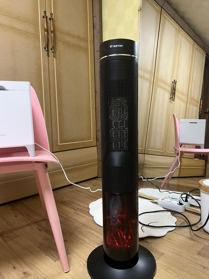 테르톤 플래임 TC 디지털 리모컨 온풍기