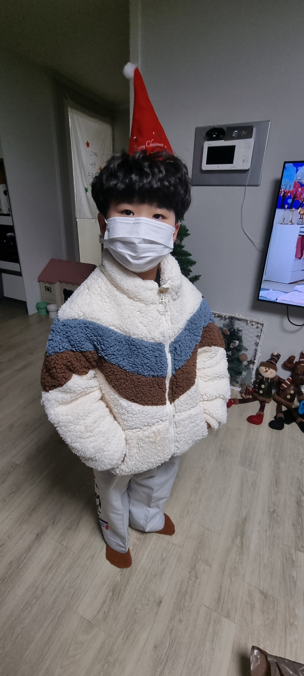 앤디애플 아동용 뉴 부르노 패딩 자켓