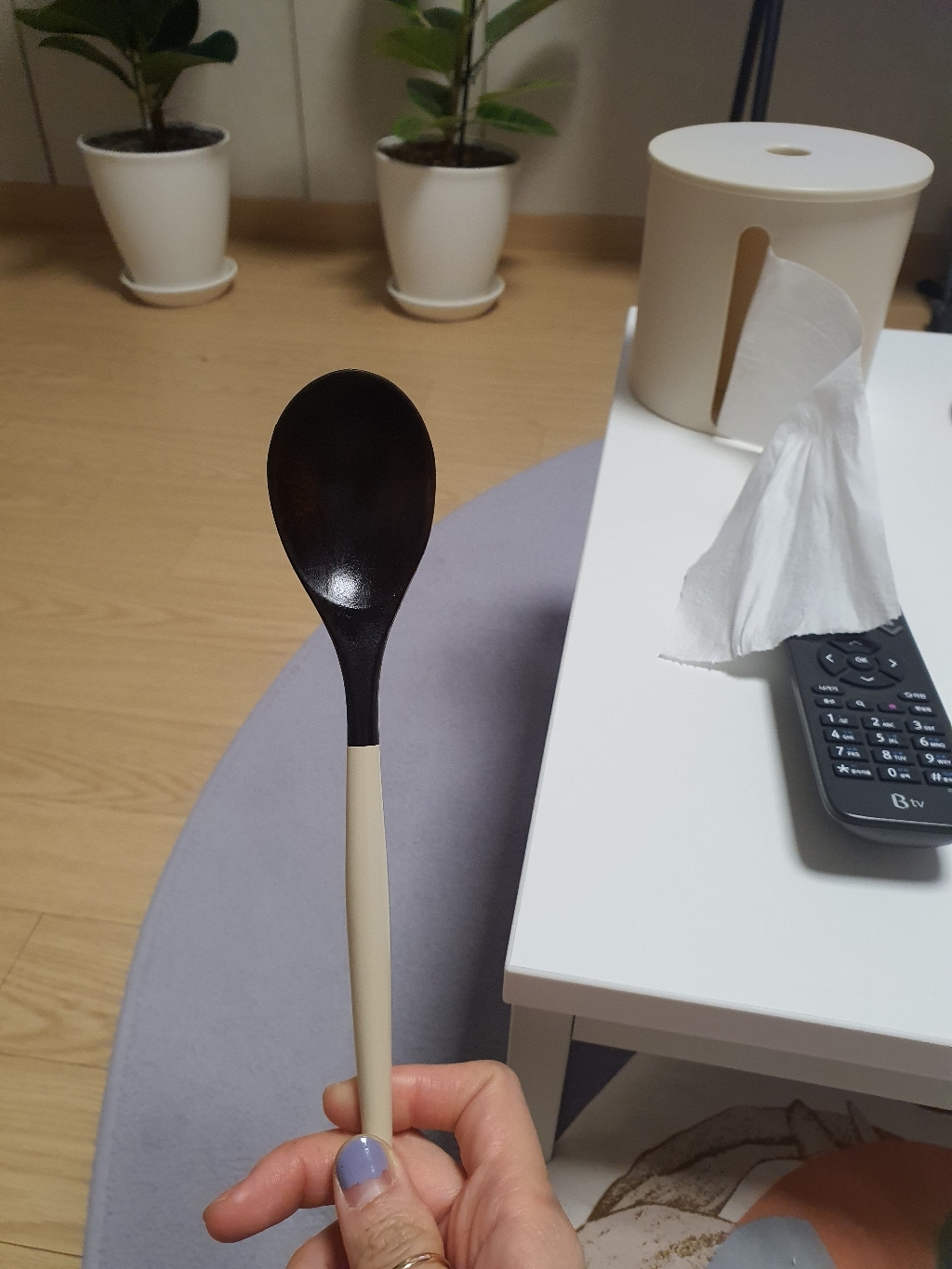 이우아여사 옻칠 파스텔컬러 나무수저 2세트