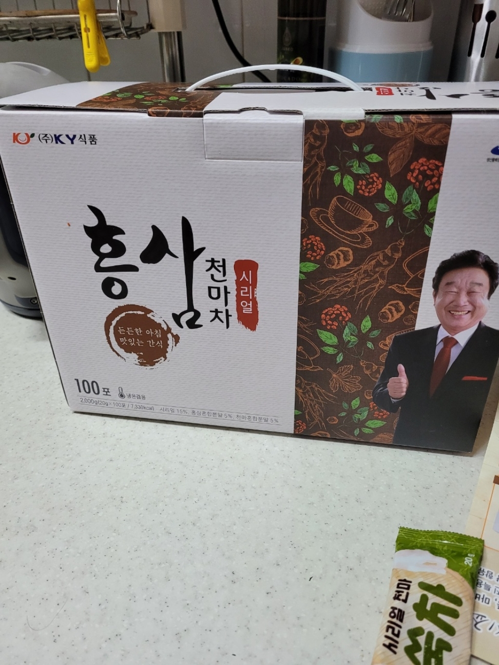KY식품 시리얼 홍삼천마차