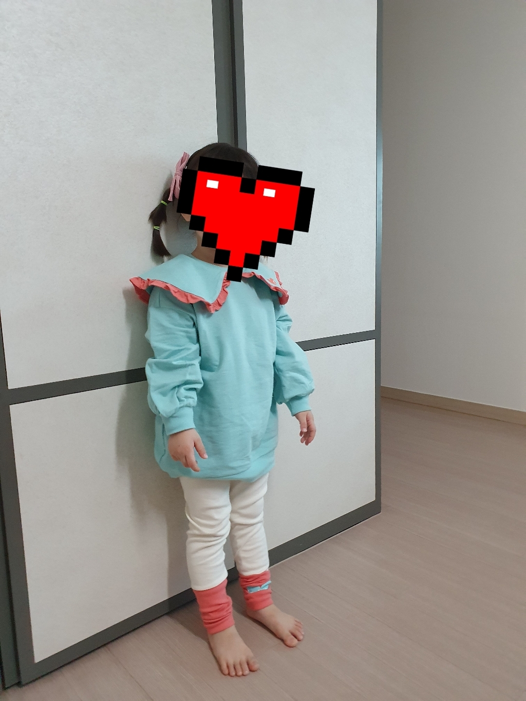 헤이미니 여아용 로라 빅카라 레깅스 상하 바지세트