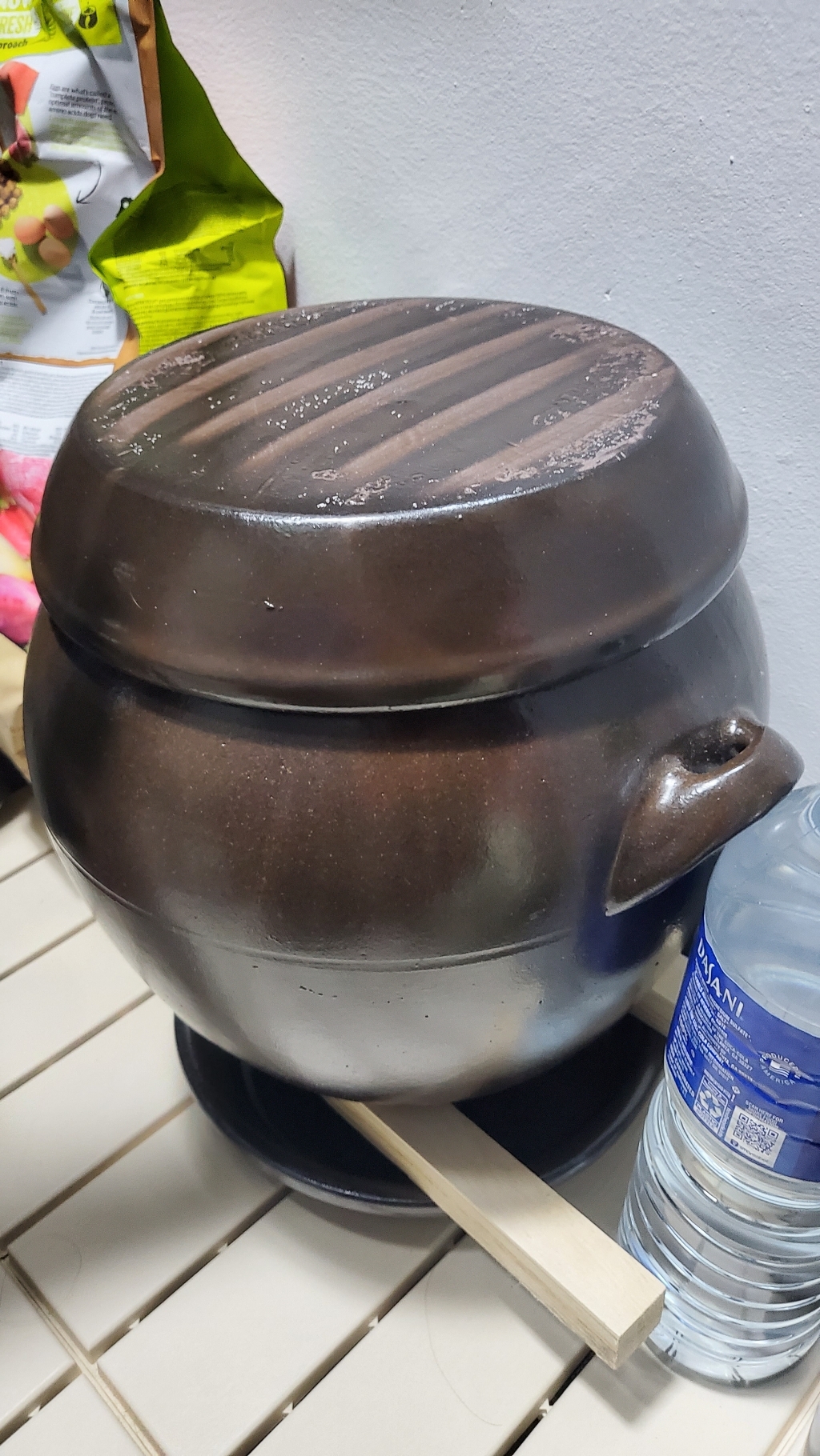 소금 간수빼는 항아리 무공해항아리 소금항아리 SET
