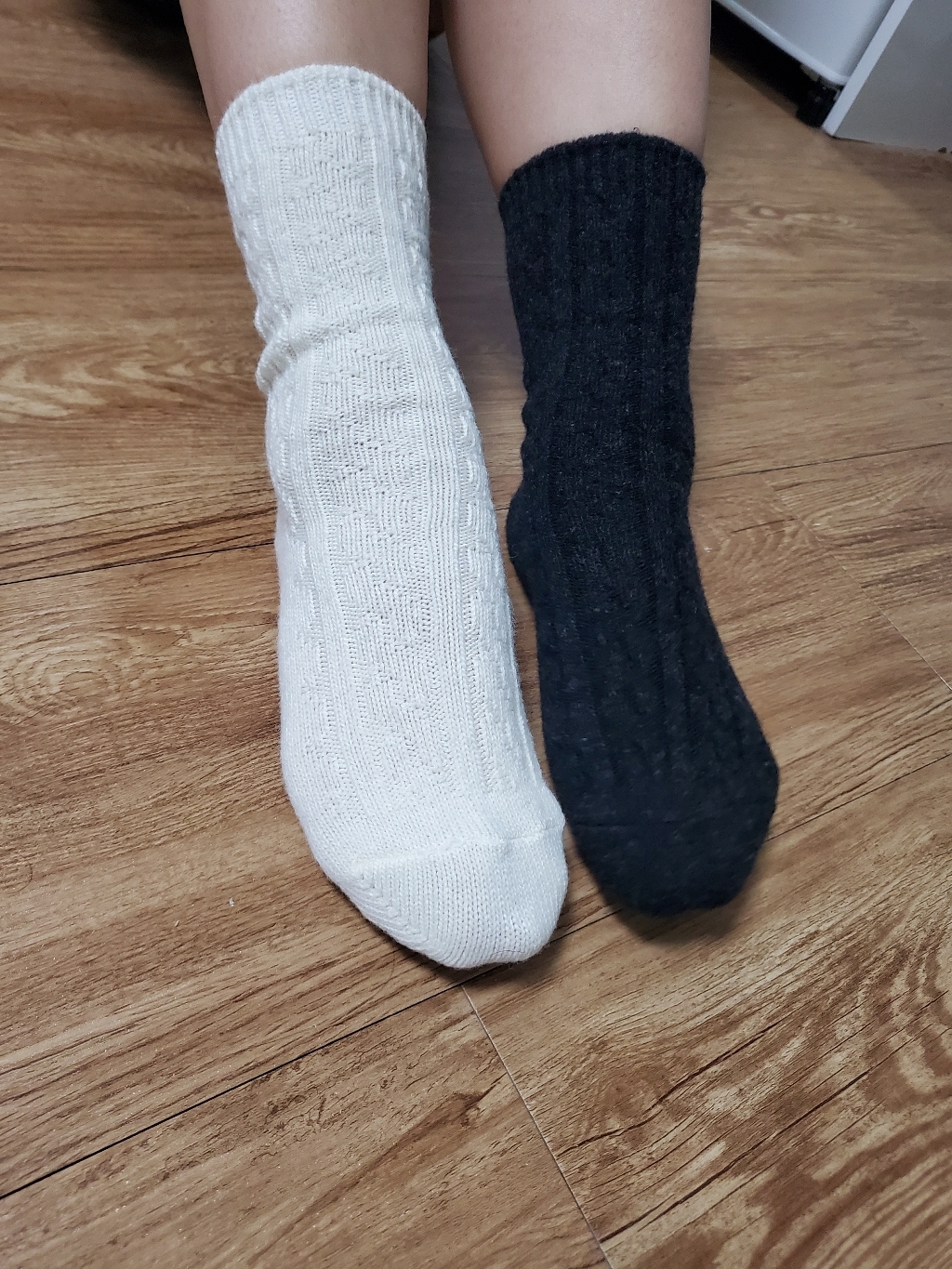 겨울 울 양말 두꺼운 여성 남자 양목 무지 장목 긴 레깅스