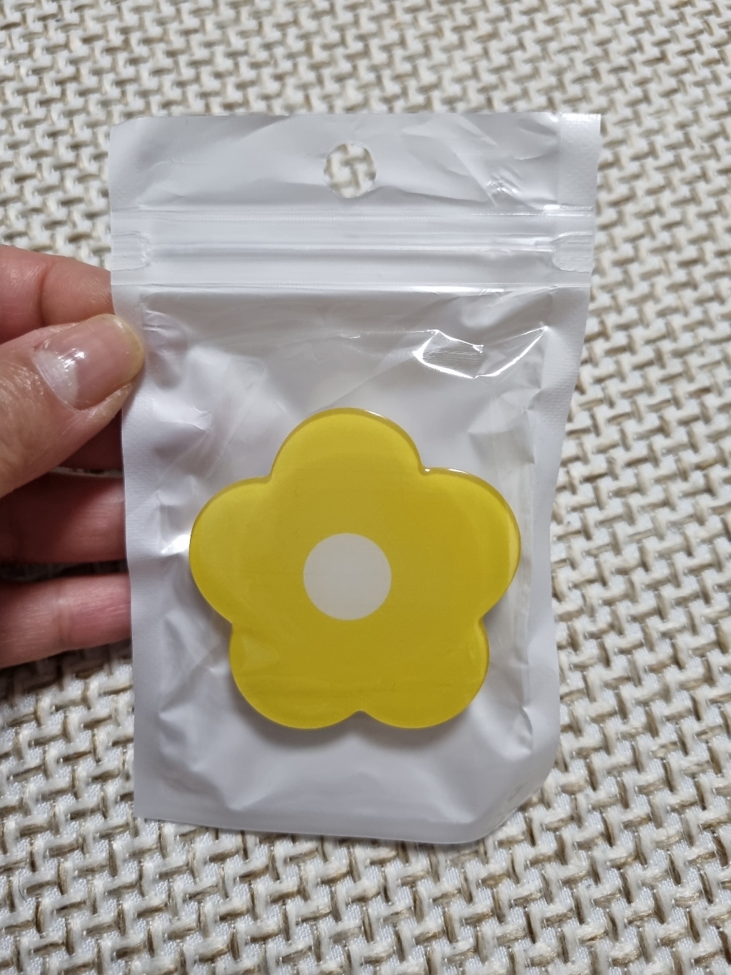 땡스마켓 핸드폰 그립 톡홀더 꽃 스마트톡 에폭시리유저블스티커 증정 리뷰 후기