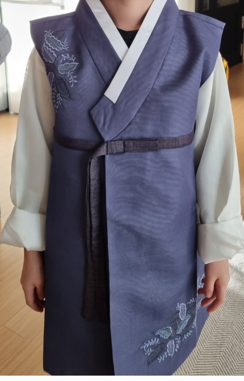 예가한복 남아용 2093 청아마루 한복 상하의