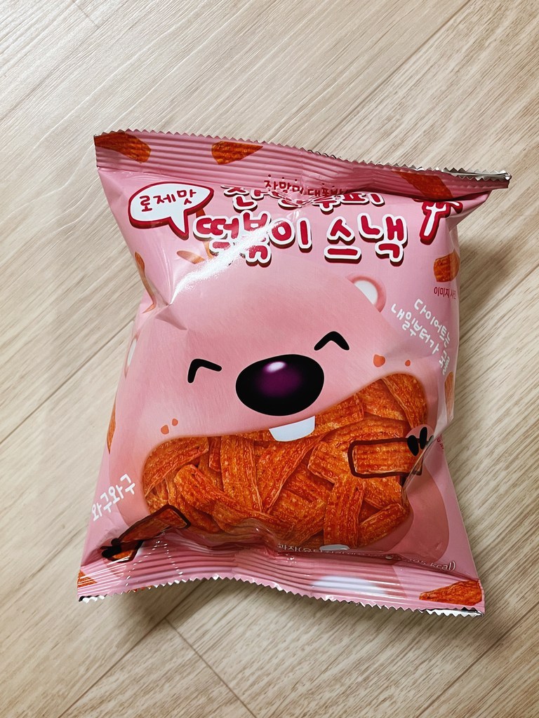 잔망루피 떡볶이 스낵 로제맛 3종