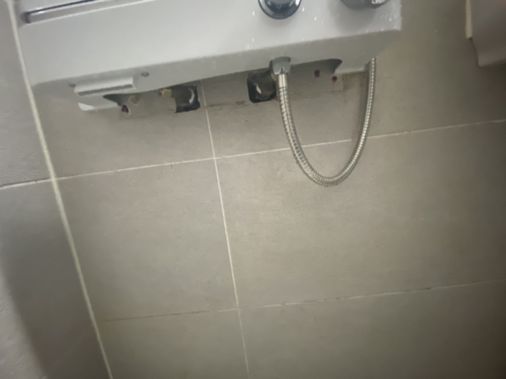 해바라기 선반형 샤워기 화이트 H5200