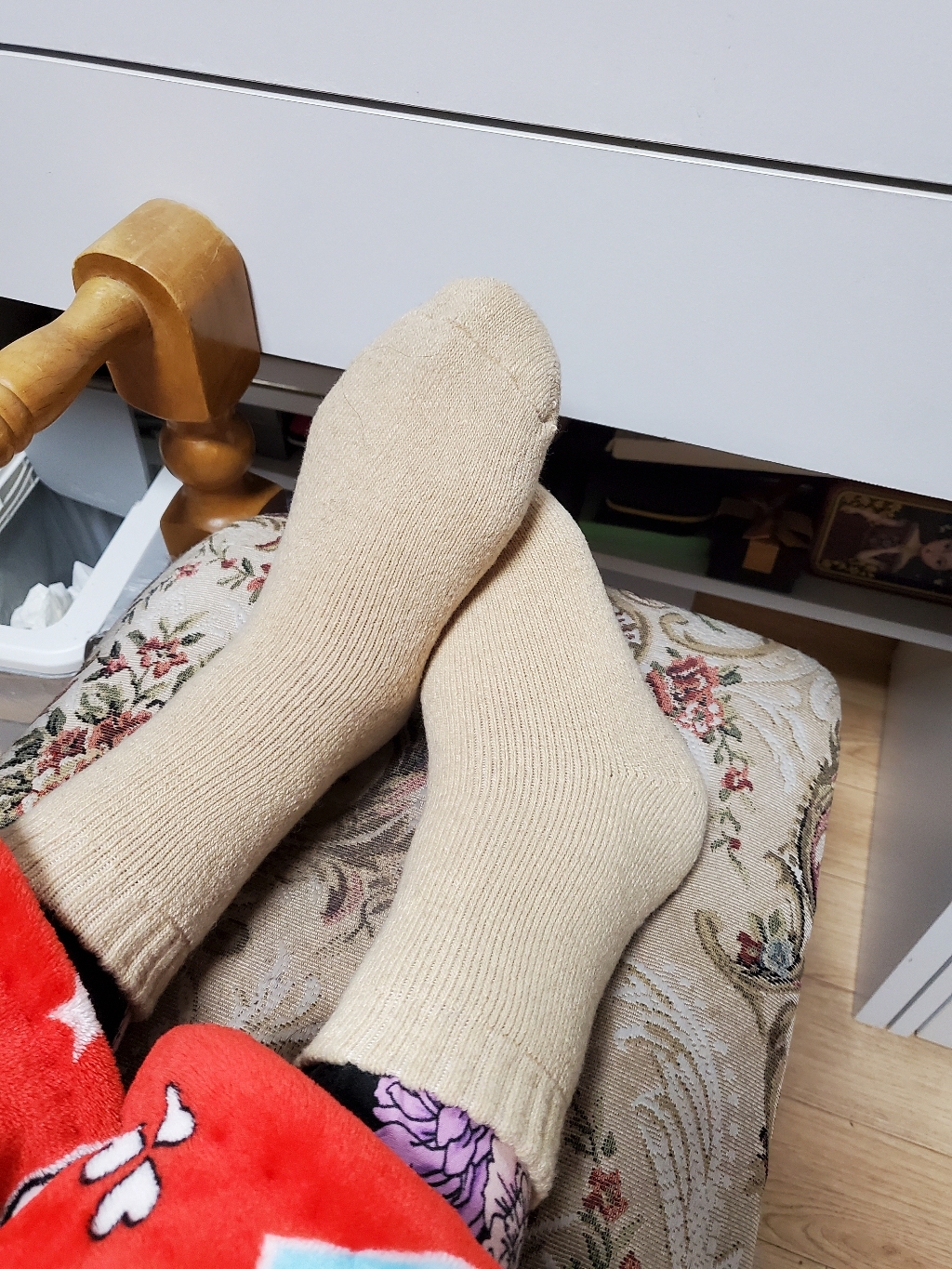 소소미도 여자 도톰한 울 양모 양말 겨울 패션 삭스