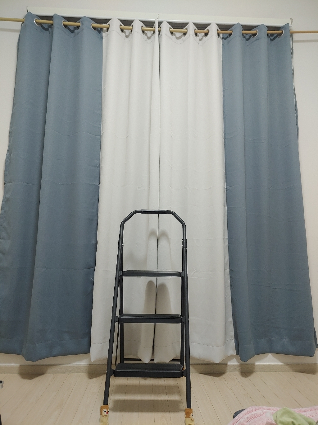뷰하우스 메이즈 투톤 암막커튼