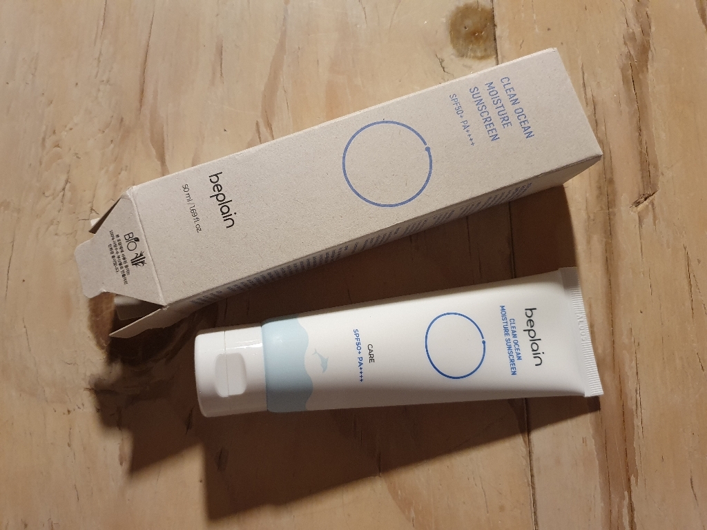 비플레인 클린오션 모이스처 선스크린 SPF50 PA 리뷰후기