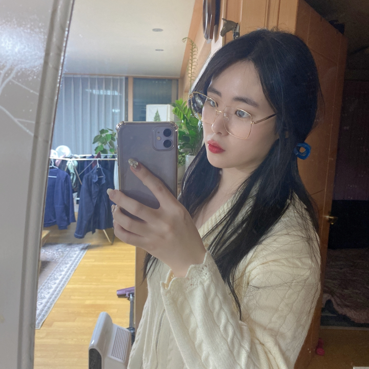 아빠가만든안경 / 남자 여자 레트로 빅사이즈 메탈 사각 복고 안경 블랙/금테/은테