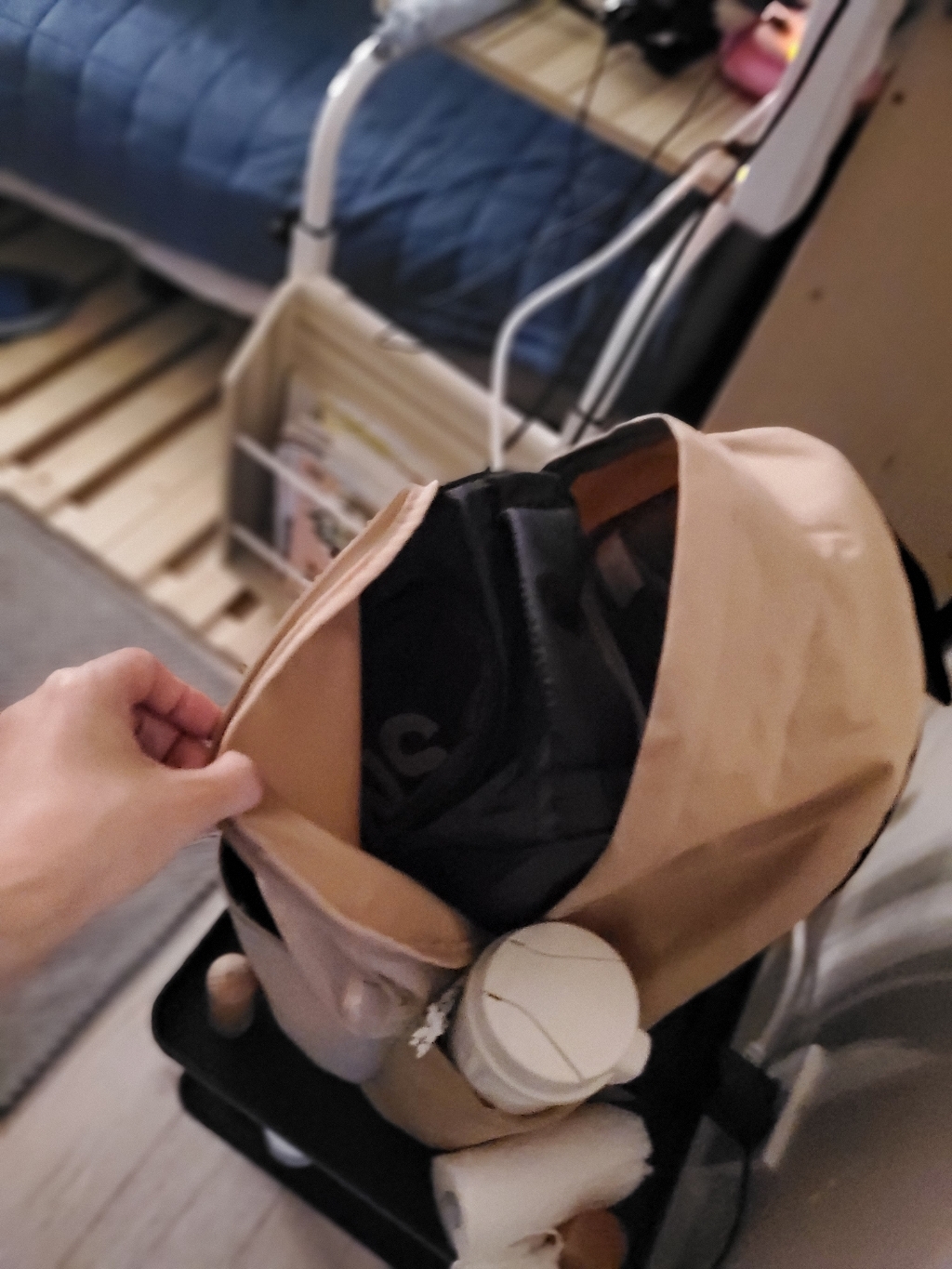 SNBRO 더블쿠션 프리미엄 신발주머니