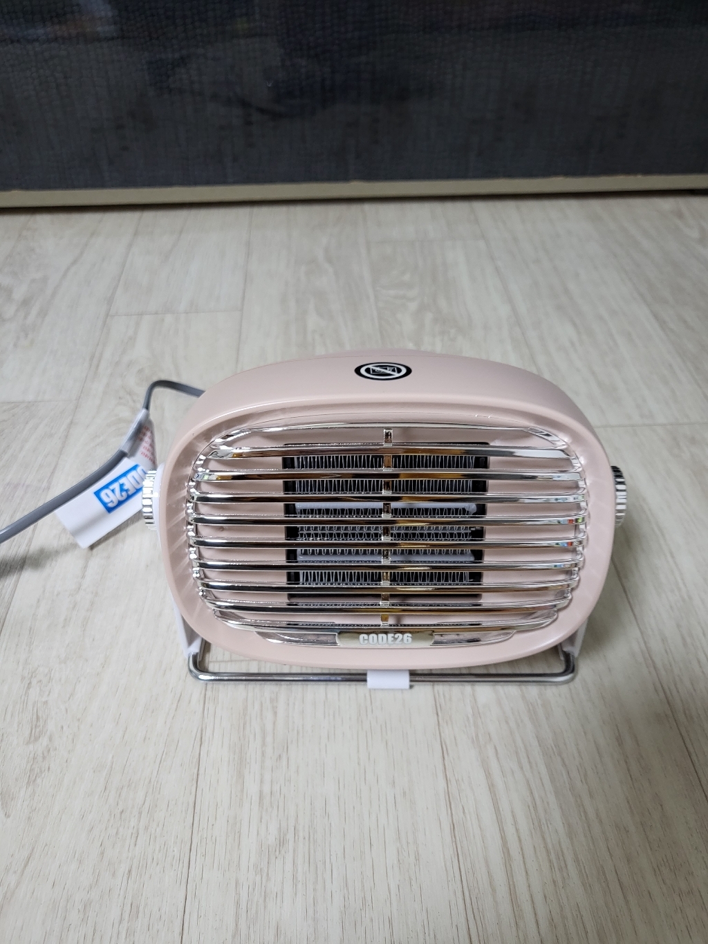 코드26 캠핑 전기 TC 미니 팬히터 500W
