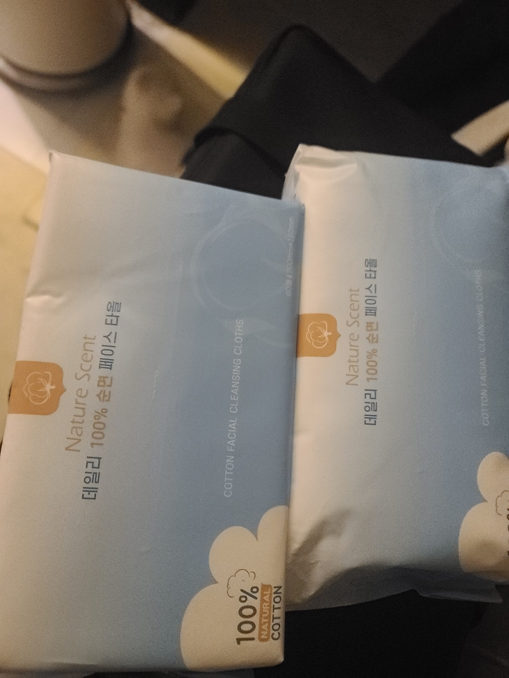 Nature Scent 네이처 센트 순면 페이스 타올
