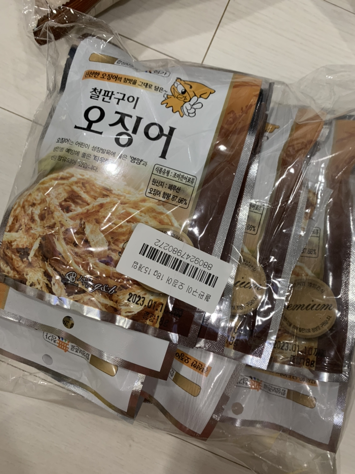 철판구이 오징어