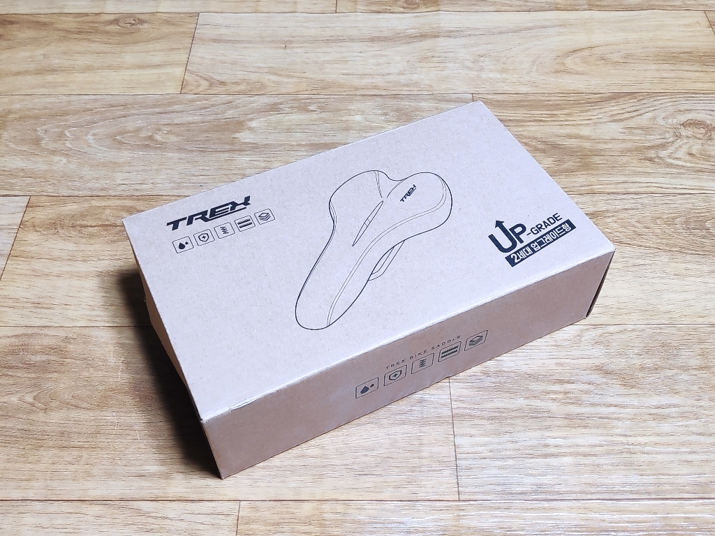 티렉스 프리미엄 듀얼 쿠션 젤 무통증 자전거 안장