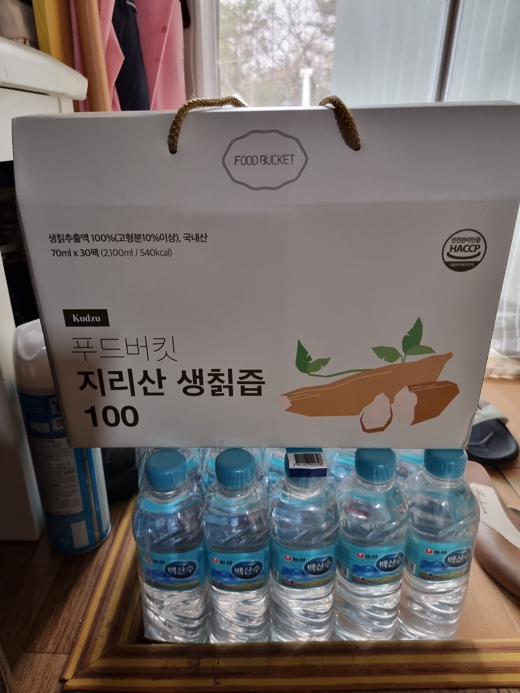 푸드버킷 지리산 생칡즙 100 리뷰 후기