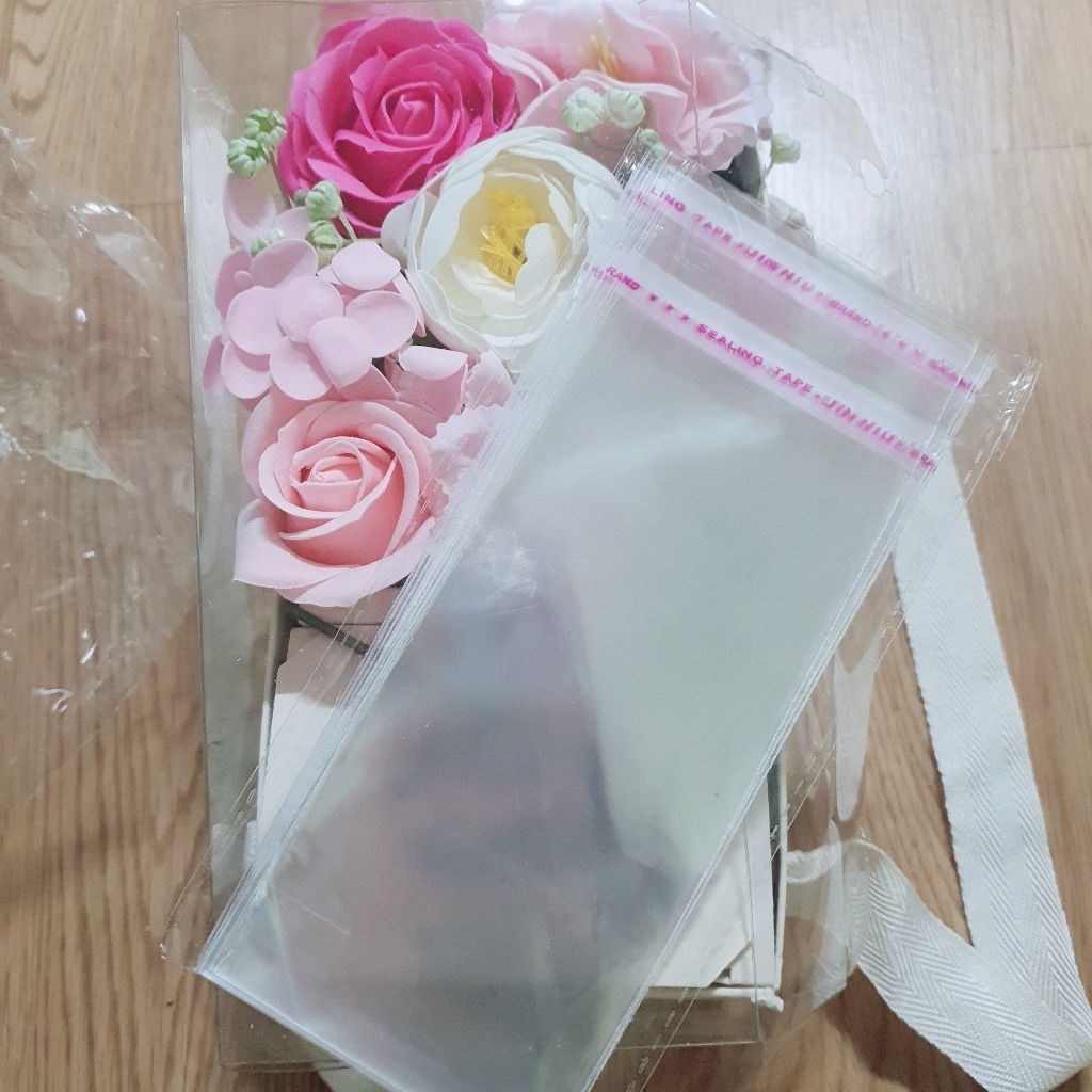 미니 감사장 반전 비누꽃 용돈 박스 소