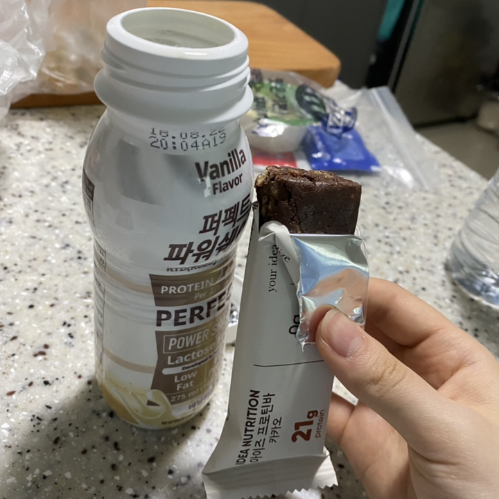 이데아뉴트리션 아이즈 프로틴바 카카오