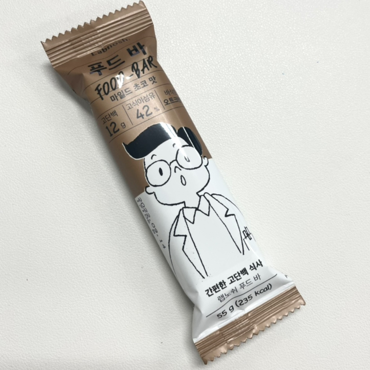 랩노쉬 푸드바 마일드초코