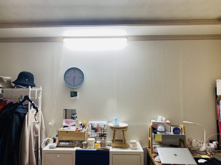 오스람 ED 등기구 천정등 방등 거실등 주방등 일자등 50W