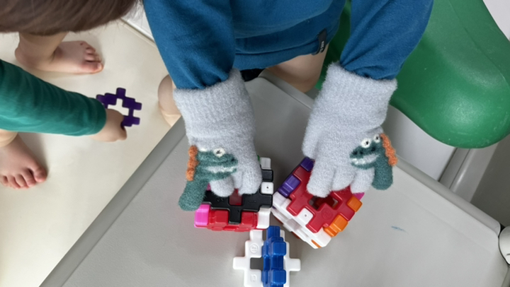 하이유니 아동용 래핑 디노 손가락 장갑