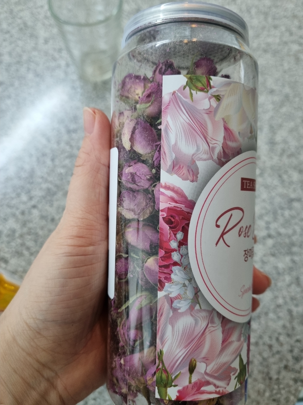 프리미엄 장미꽃차 자스민꽃차