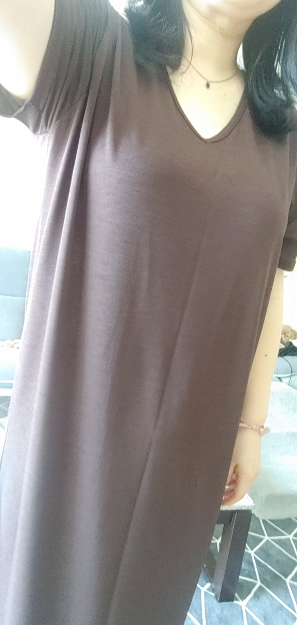 [아이엠수]썸머룩 브이넥원피스