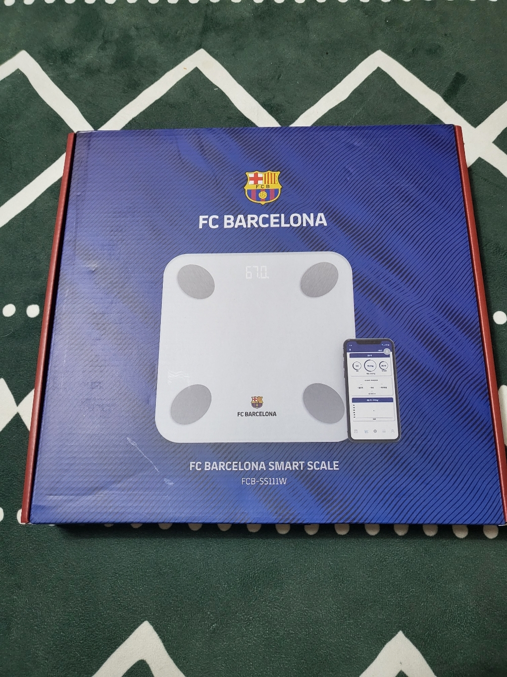 FC바르셀로나 스마트 체중계 FCB-SS111W