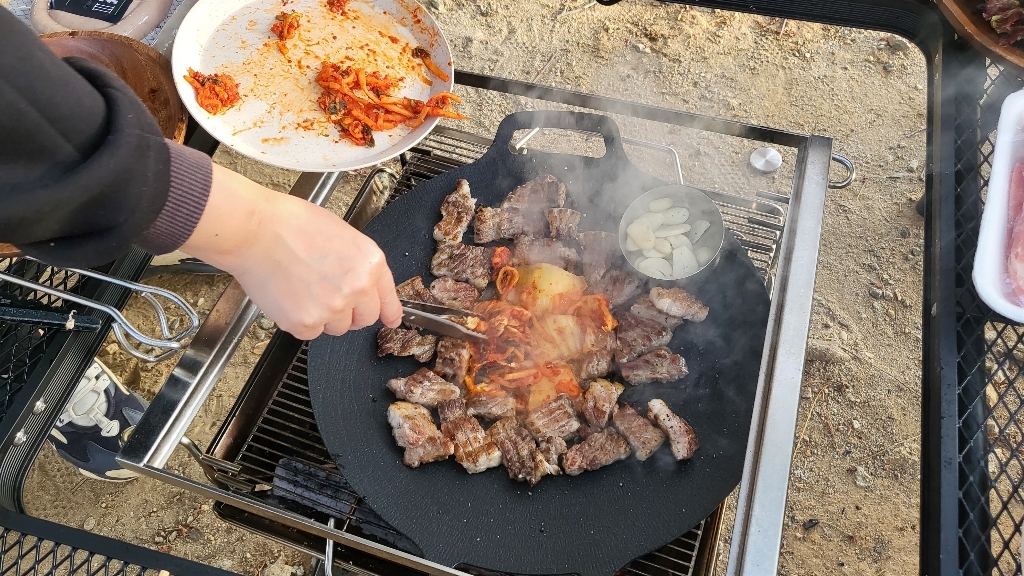 자이글 원형 그리들