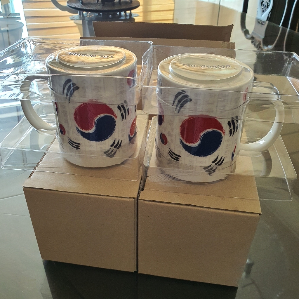 berryston 태극기 머그컵 2개입 굿즈