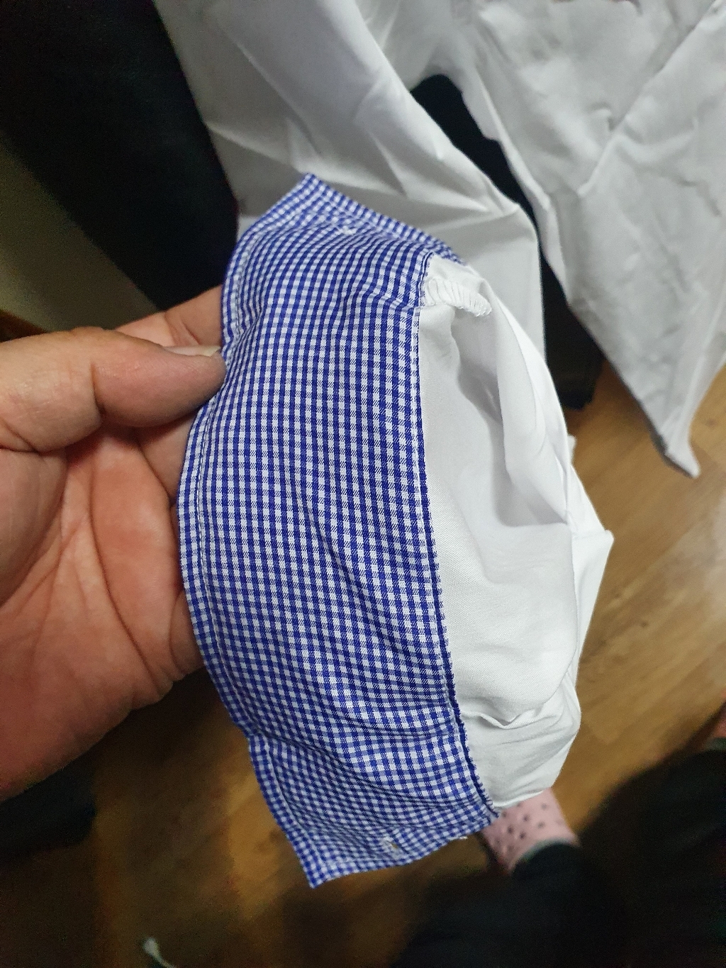 제이붐 남성용 3버튼포켓 면스판 긴팔셔츠 ST55