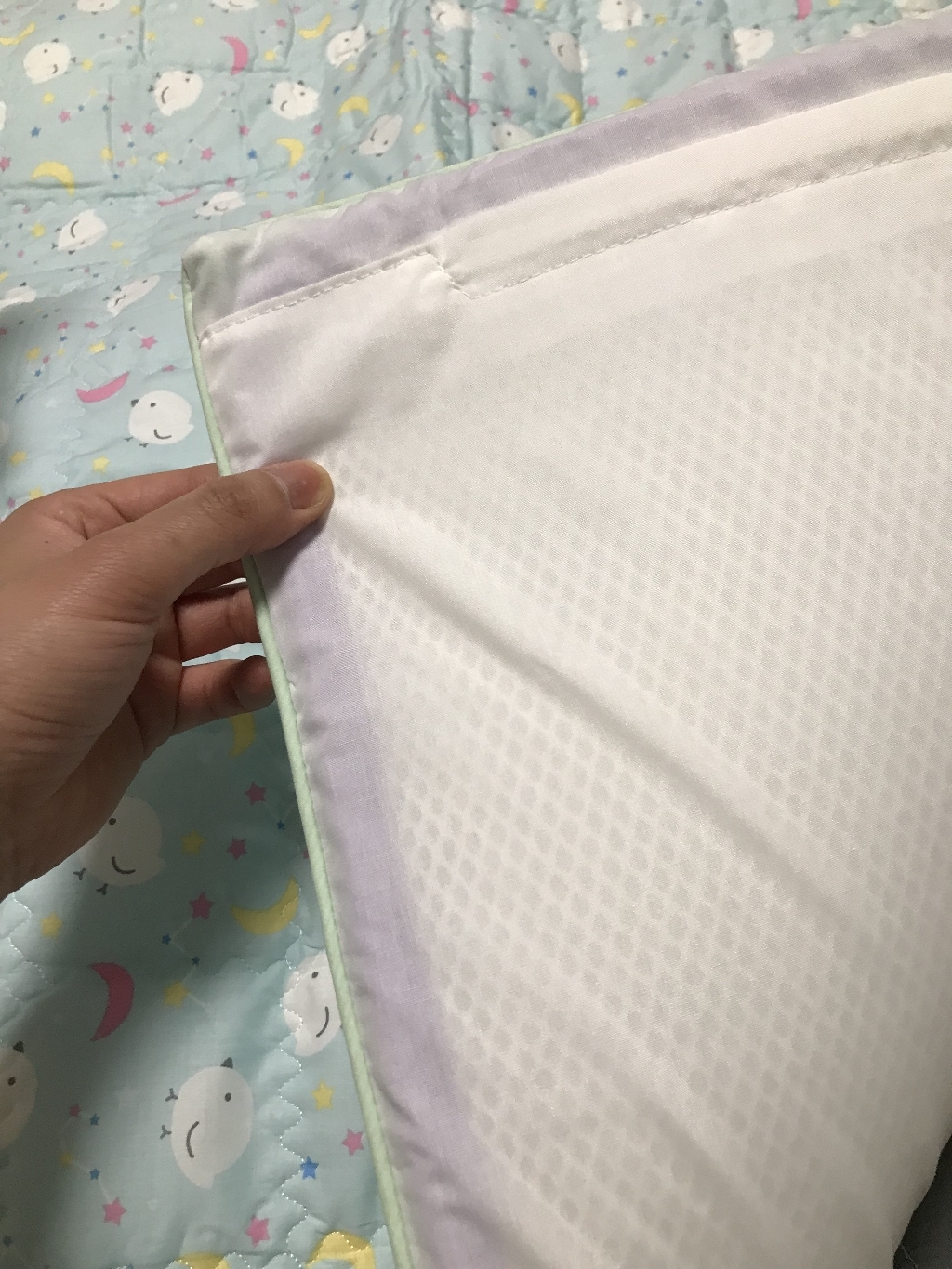 화모베이비 부드러운 모달 커버분리형 아기 매쉬 매트