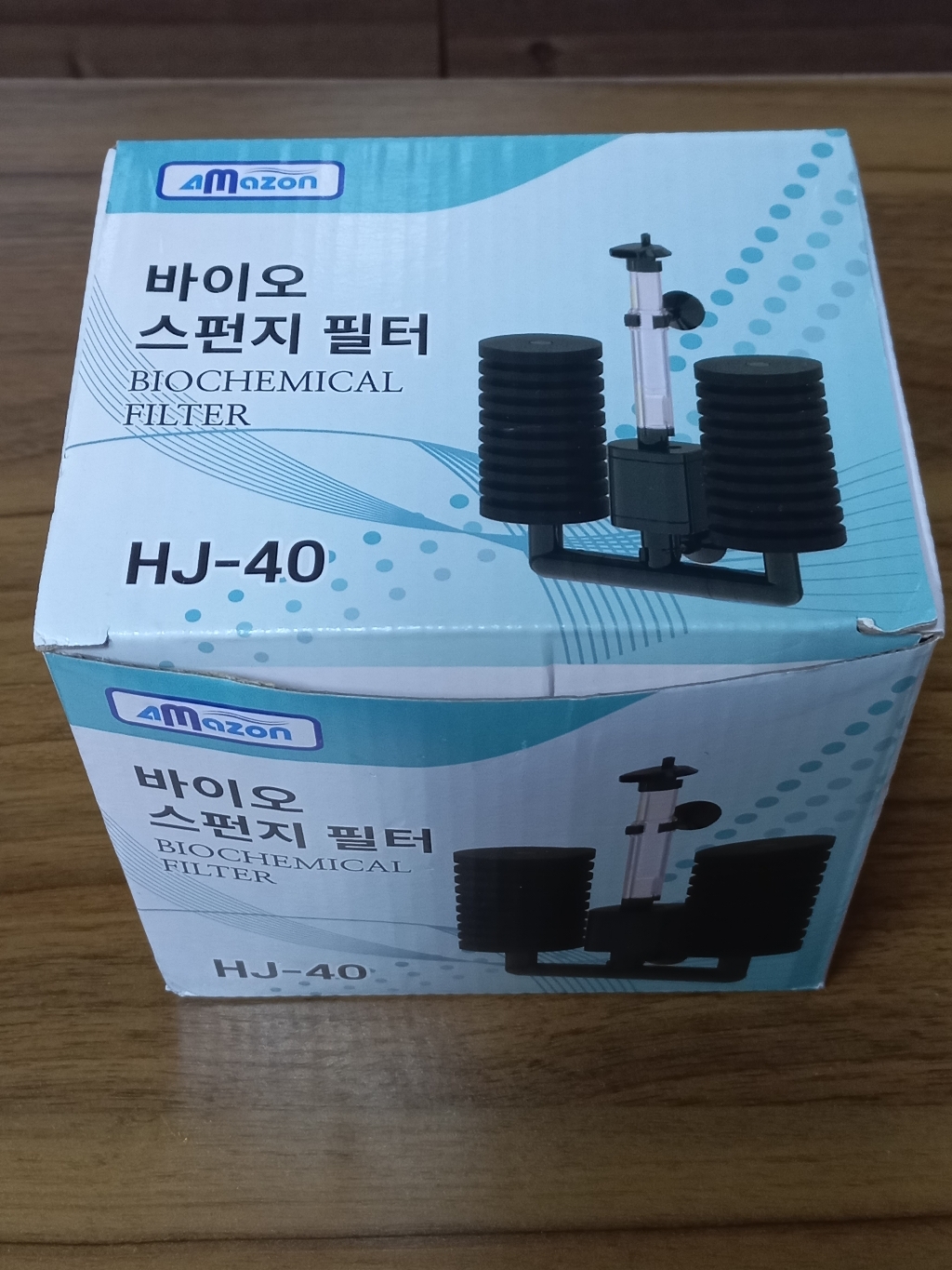 아마존 바이오 스펀지 필터 수조 여과기 HJ-40