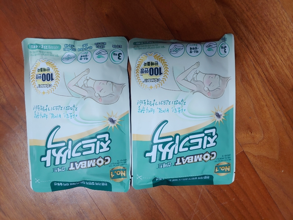 컴배트 진드기싹 시트 리뷰후기