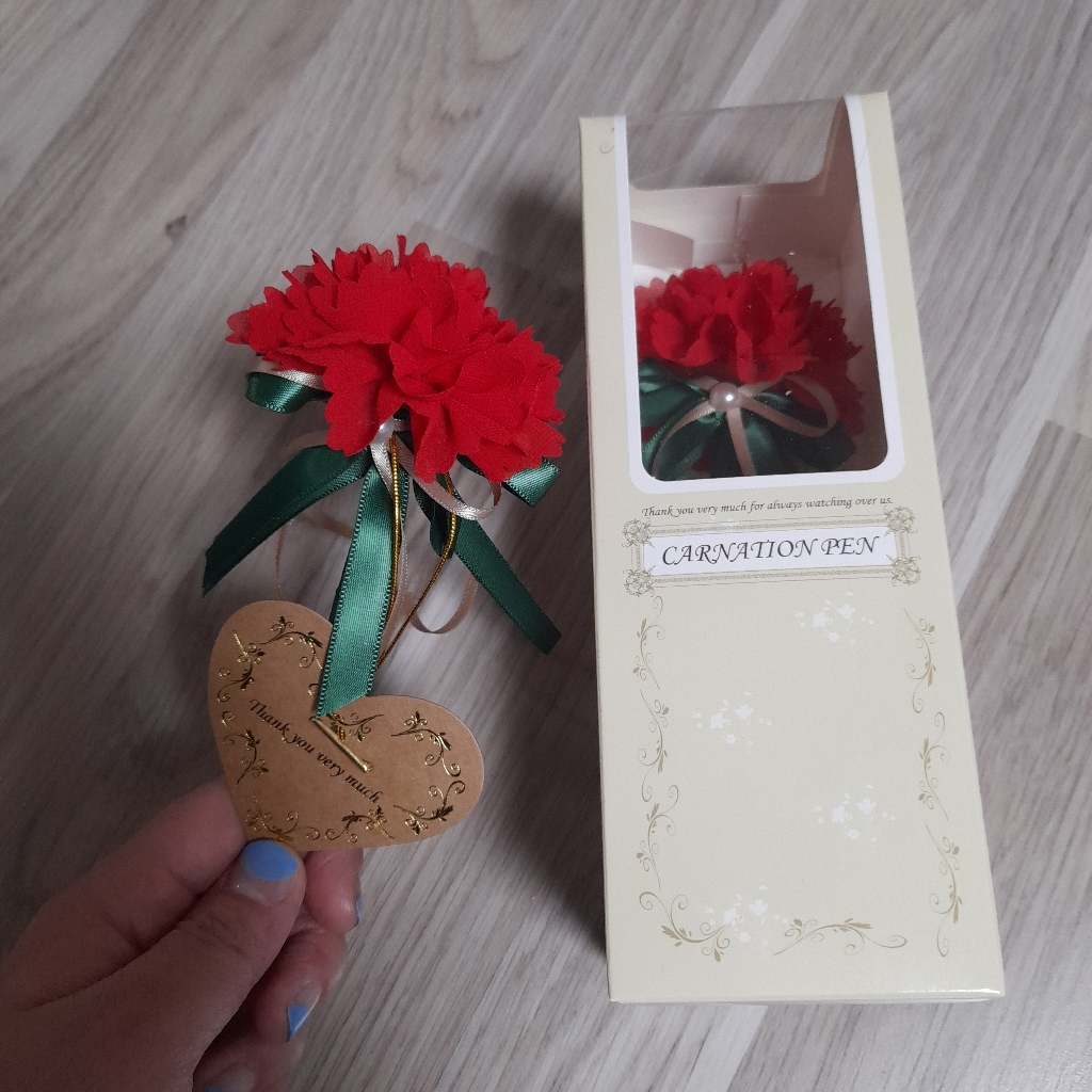카네이션 볼펜 리뷰 후기