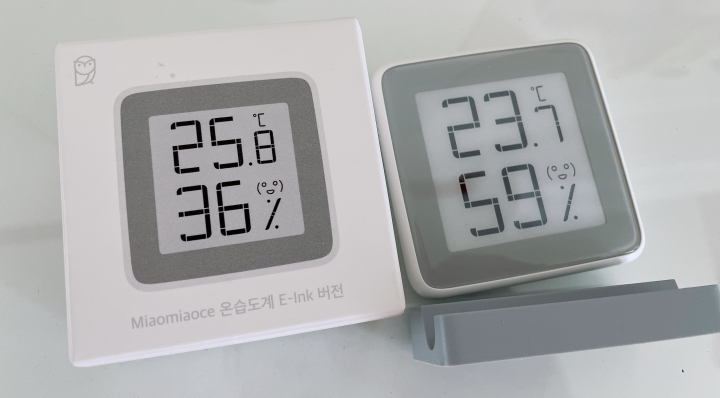 [쿠팡수입] IAOIAOCE 온습도계 E ink 버전