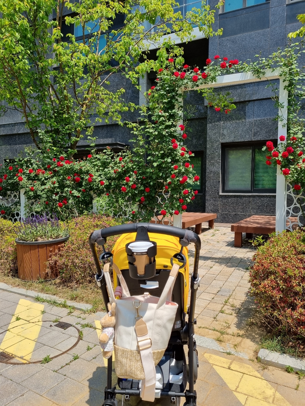 루루백 라탄 밀짚 에코백 구성품 랜덤발송