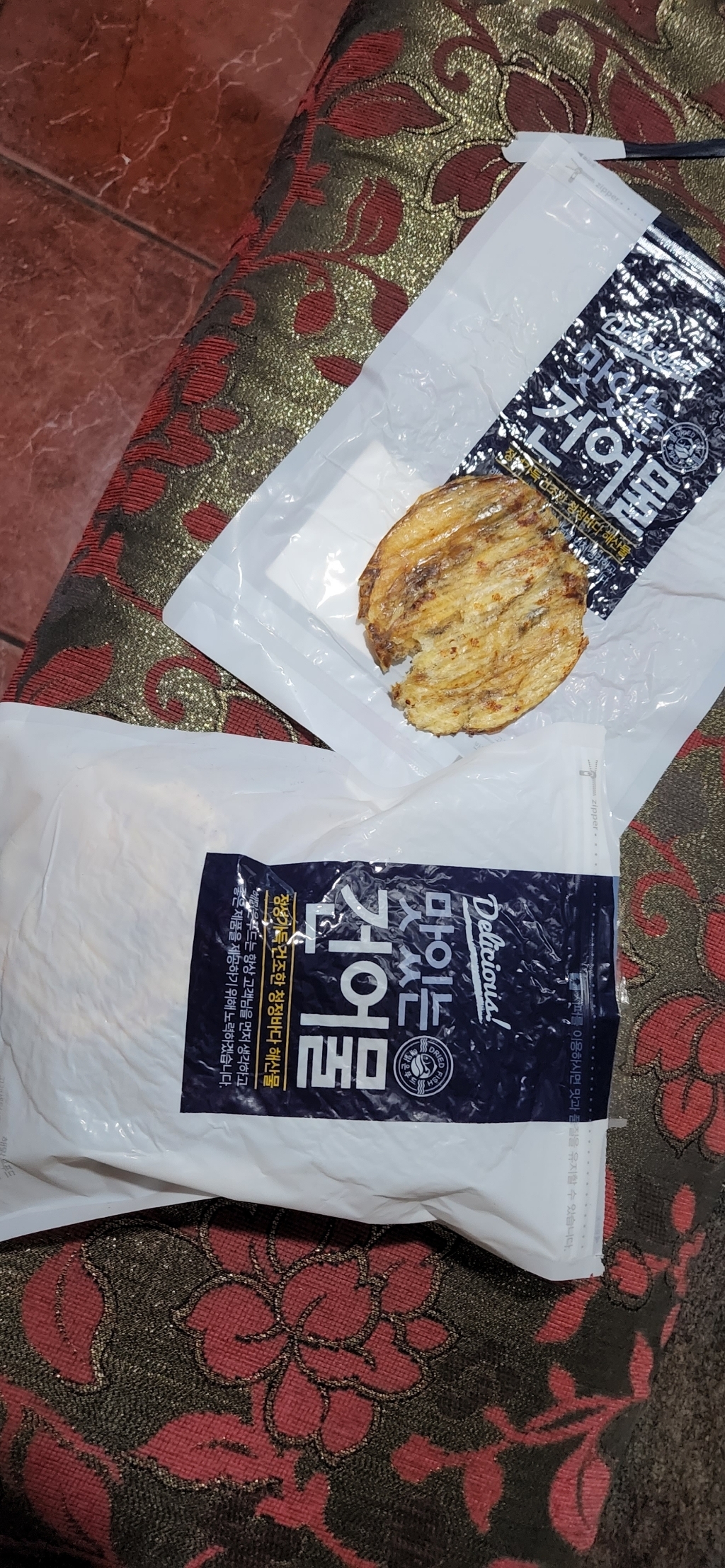 해맑은푸드 구운 순살 아귀포