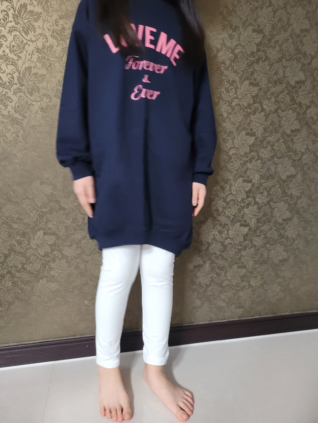 여아용 포에버 상하의