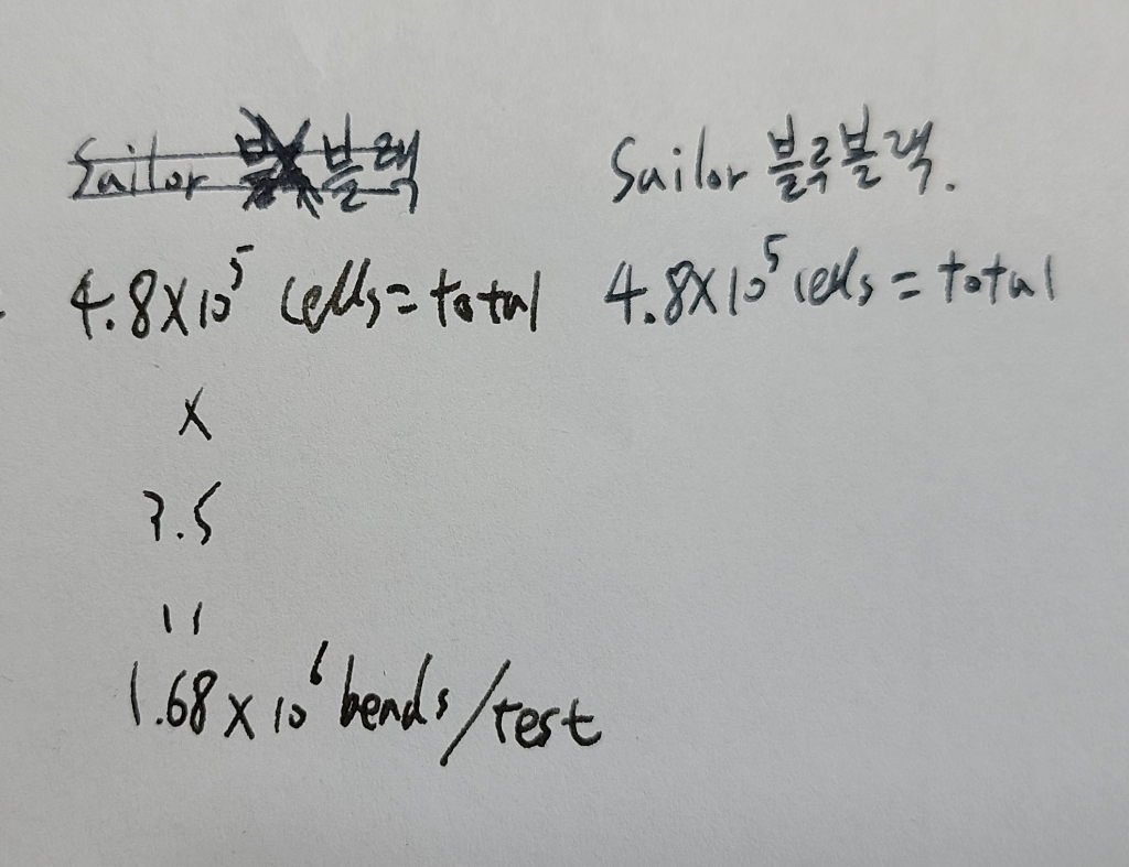 세일러 만년필용 염료 병잉크