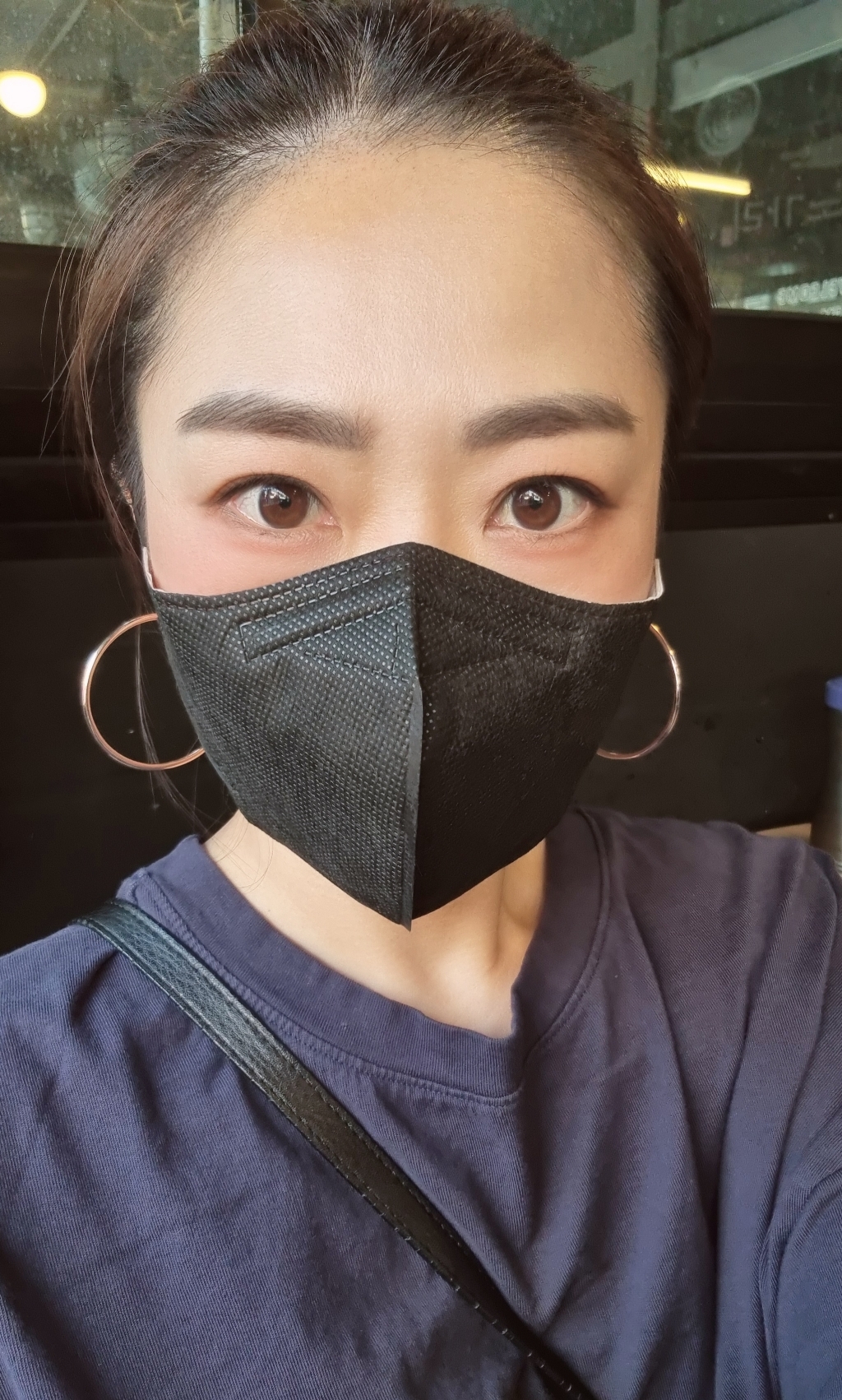 링 귀걸이 원터치 3쌍1묶음 써지컬 스틸 큰 이어링 미니