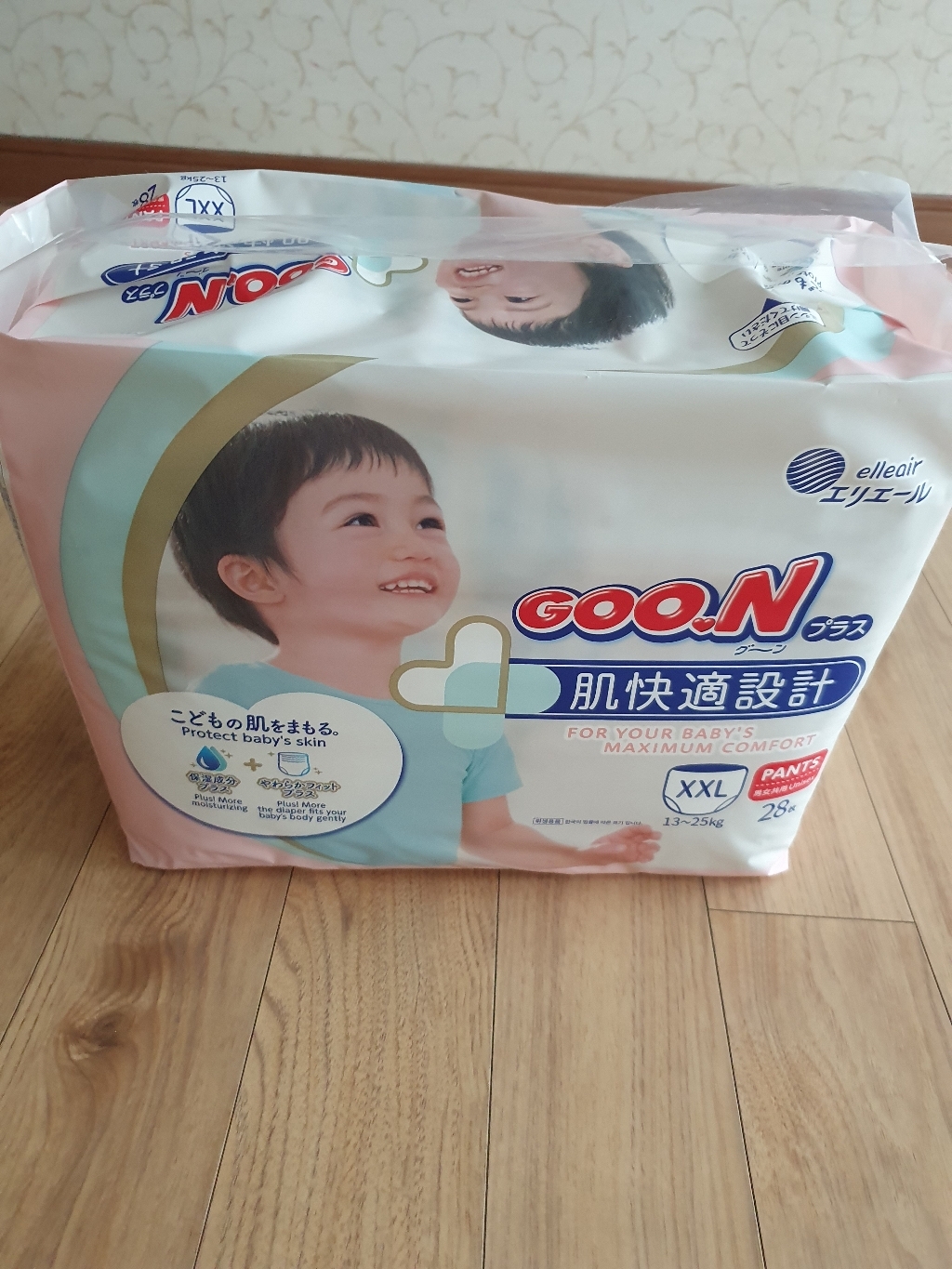군 플러스 팬티형 기저귀 남여공용 점보형 XX