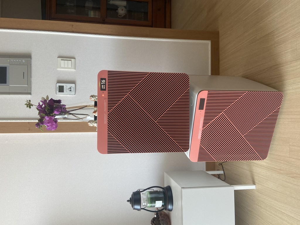 삼성전자 BESOKE 큐브T Air 펫케어 공기청정기 이브닝코랄 AX106B850HSD 106㎡ 방문설치