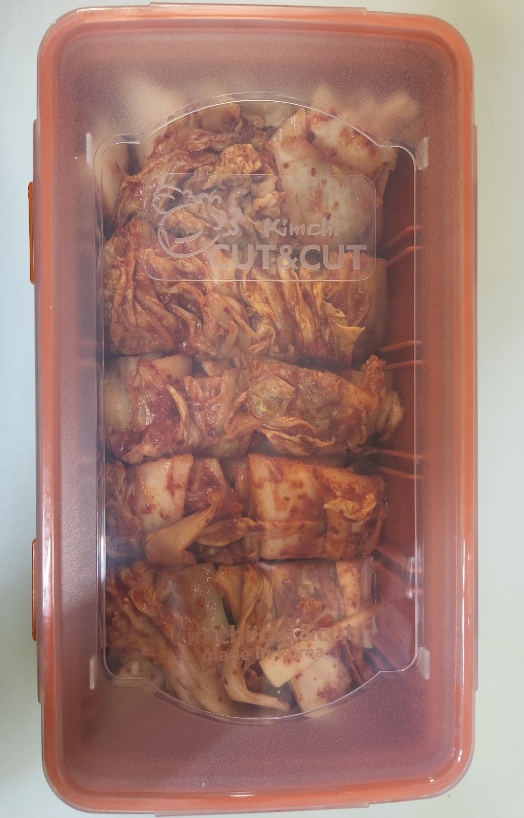 컷앤컷 웰빙 김치도마 밀폐용기 2