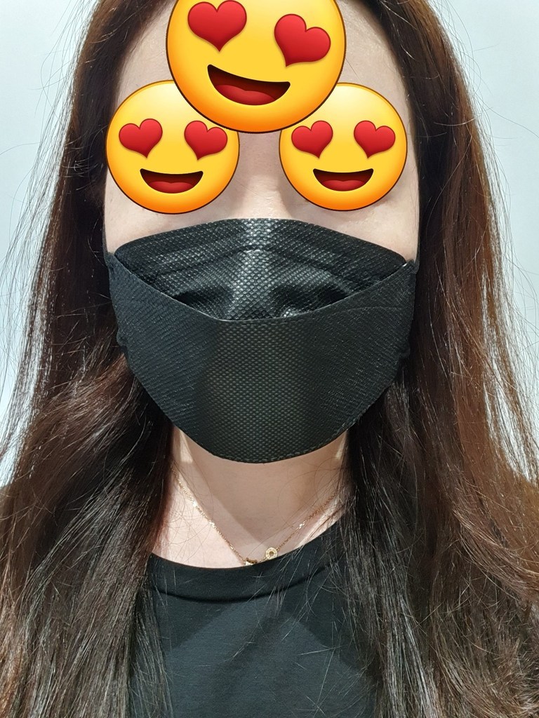 엠크린 황사마스크 대형 KF94 블랙